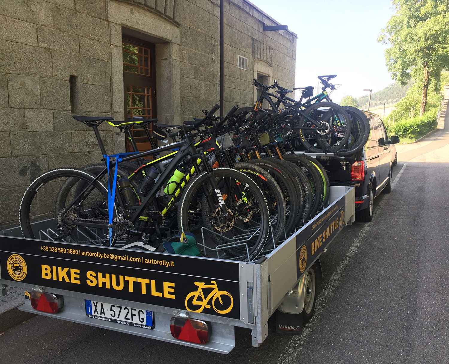 Große Dolomitenrundfahrt mit Auto Rolly